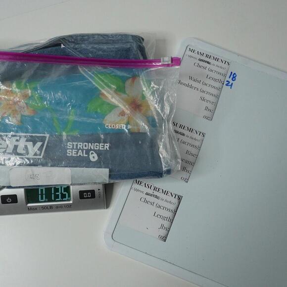 VTG 80s 90s Patchwork Denim Vest Floral Patches Bright Flowers USA Made Boho S - Picture 6 of 6